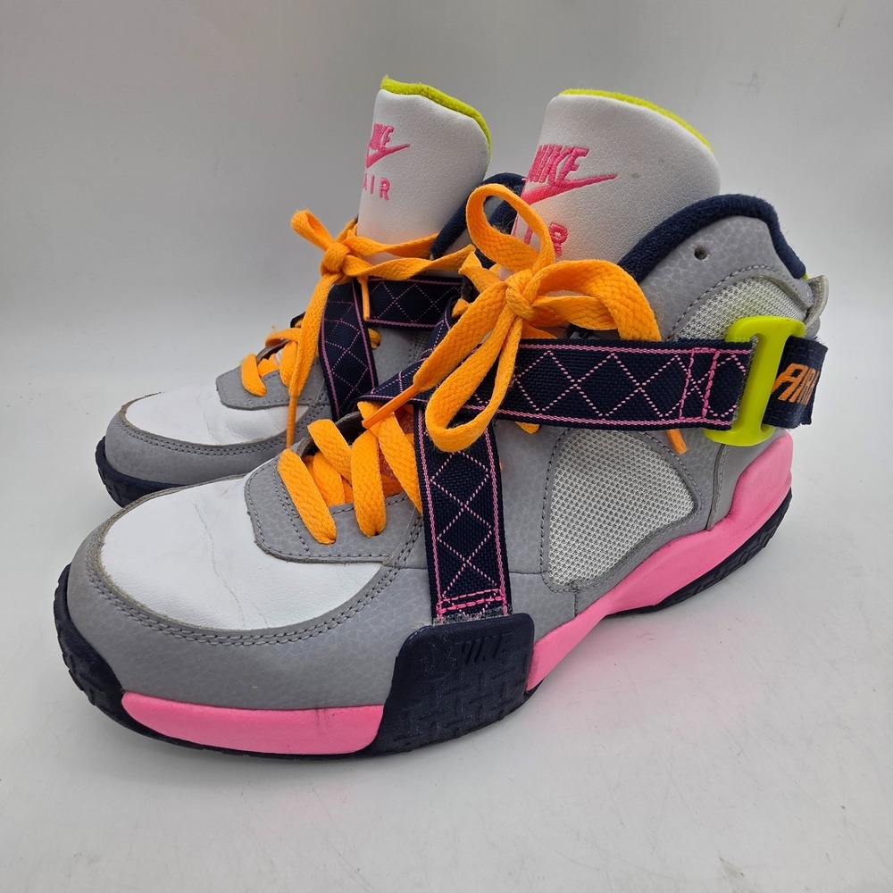 Nike Air Raid Youth Shoes 6Y 'Pink Glow' Athletic Sneakers 644882-101